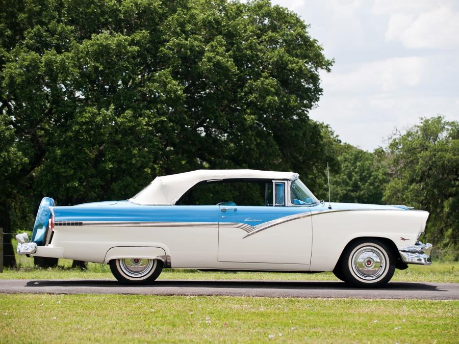  Ford Fairlane Sunliner Convertible 1956 года  (фото 31 из 42)